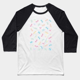 Dragonflies and Butterflies Baseball T-Shirt